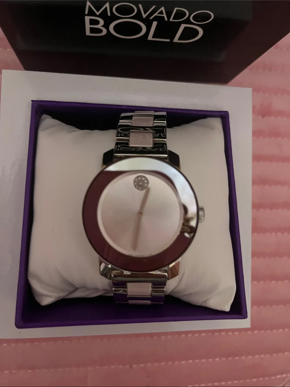 Movado watch in box